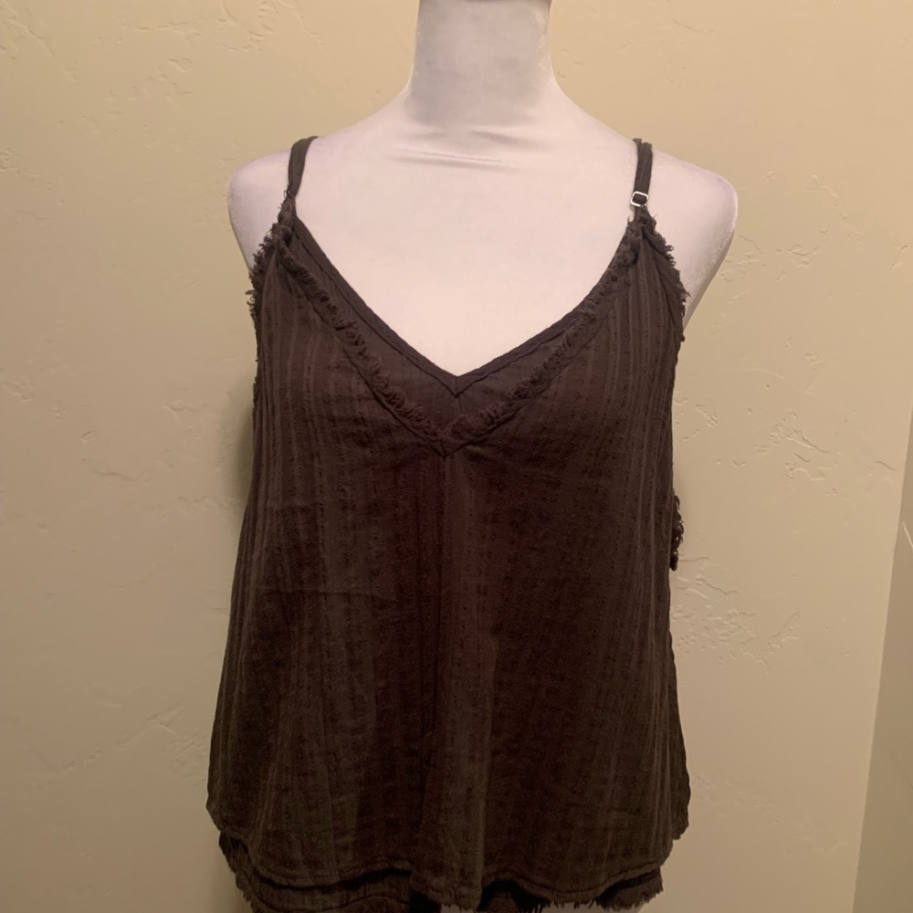 Pharaoh textured green camisol size 3